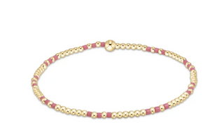 Hope Joy 2mm Bracelet - Bright Pink