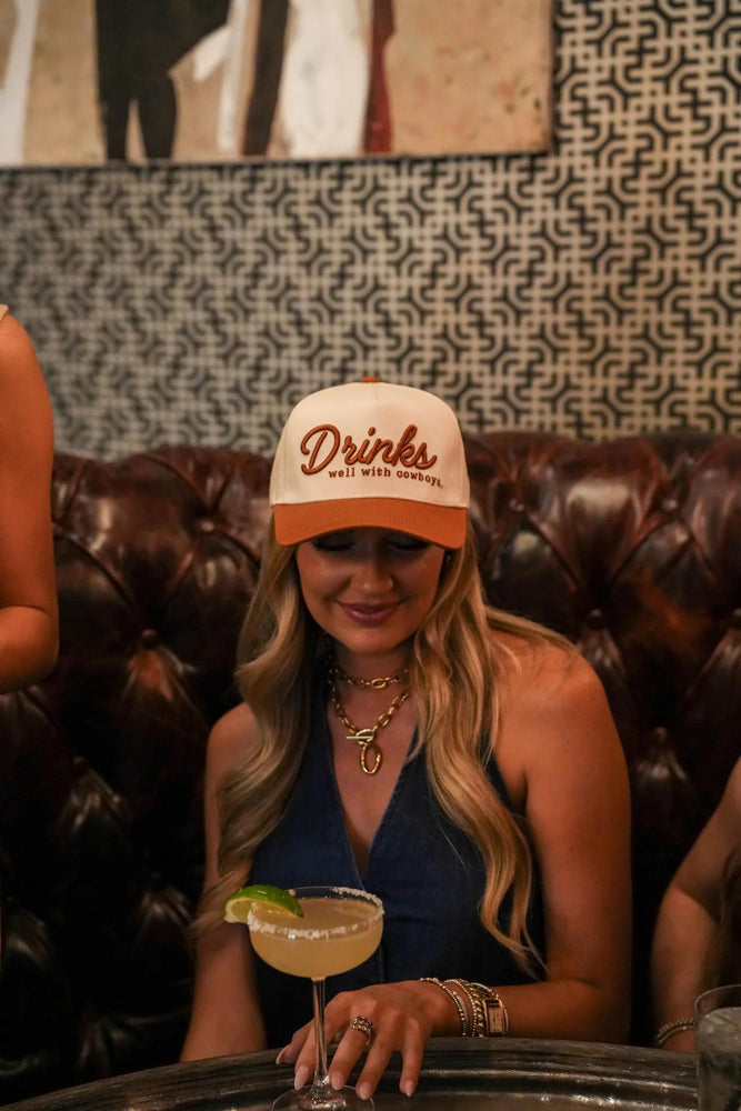 Drink's Well with Cowboys Cap