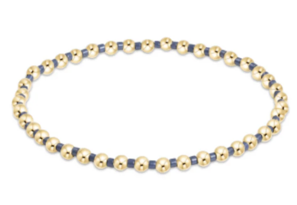 Hope Grateful Slate Blue Bracelet