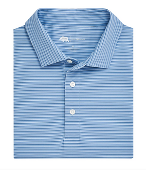 Scout Stripe Polo Endless Sky