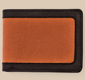 Tin Cloth Outfitter Wallet Rust