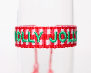 Holly Jolly Tassel Bracelet