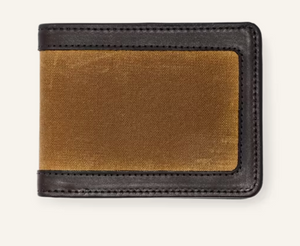 Tin Cloth Outfitter Wallet Dark Tan