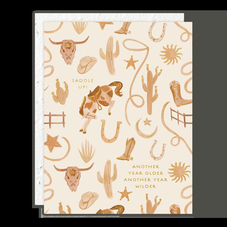 Saddle Up Card