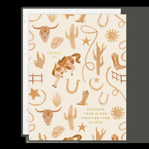 Saddle Up Card