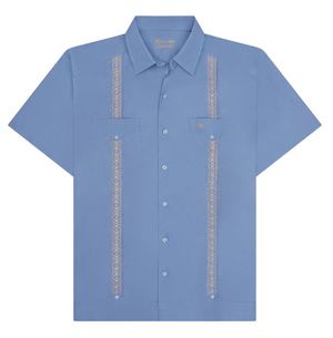 Tejas Guayabera Blue Heron