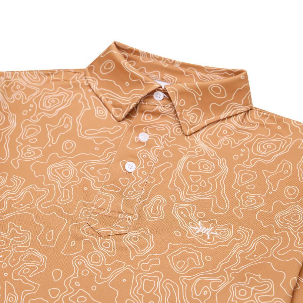 Big Bend Topo Polo Burnt Orange