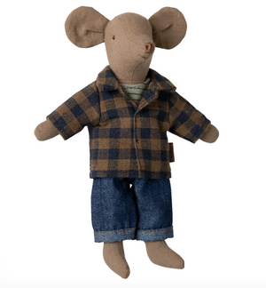 Dad Mouse - Light Brown