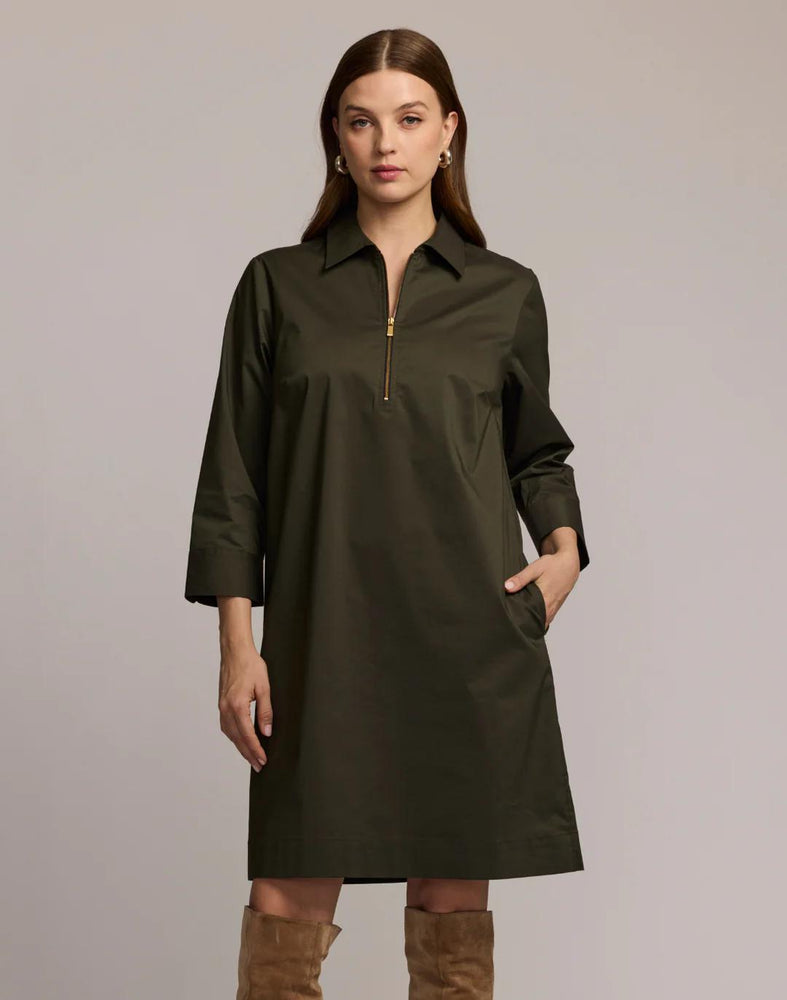 Alessa 3/4 Sleeve Dress Oregano