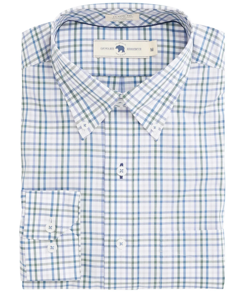 Hoback Classic Fit Quad Button Down