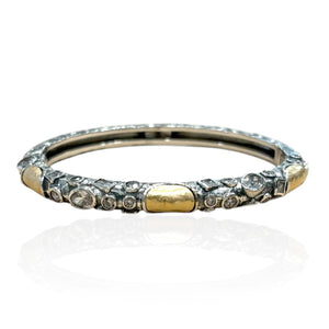Vintage Silver Enzo Bangle