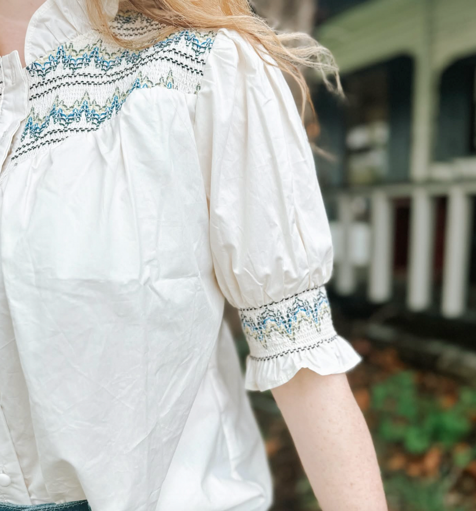 The Nicole Shirt Cream