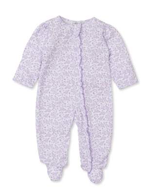 Blooming Vines Lilac Footie