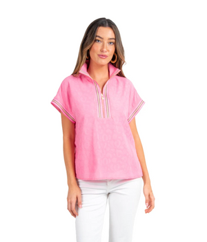Poppy Pullover Taffy Cheetah