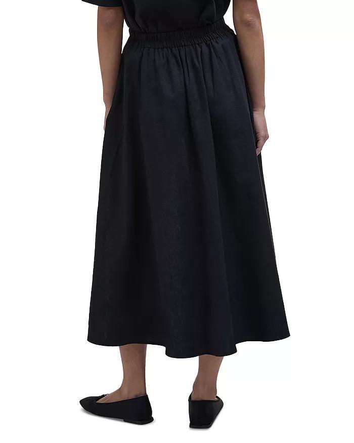 Elsie Midi Skirt Black