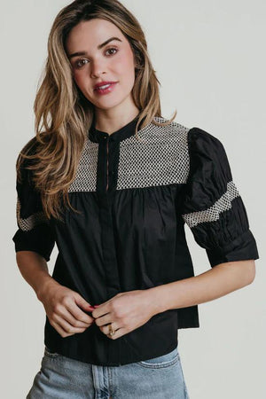 Sutton Top Black
