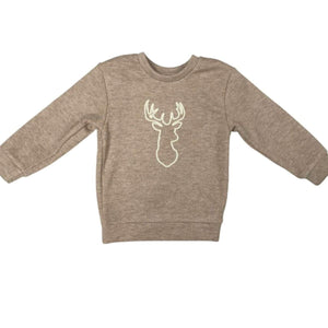 Deer Embroidery Sweater
