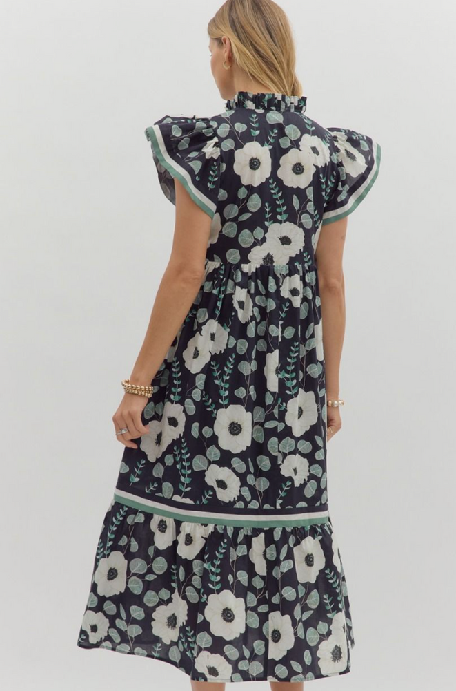 Graham Dress Navy