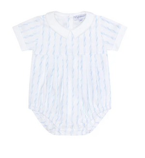 Blue Twirls Bubble