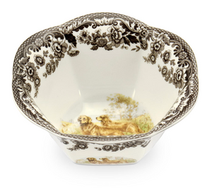 Woodland Nut Bowl 6 Inch, Golden Retriever