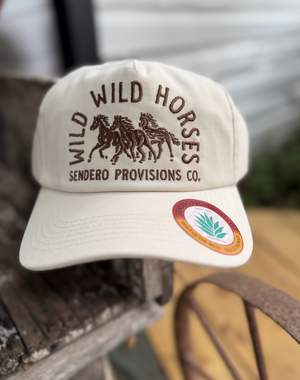 Wild Horse Hat Cream/Brown