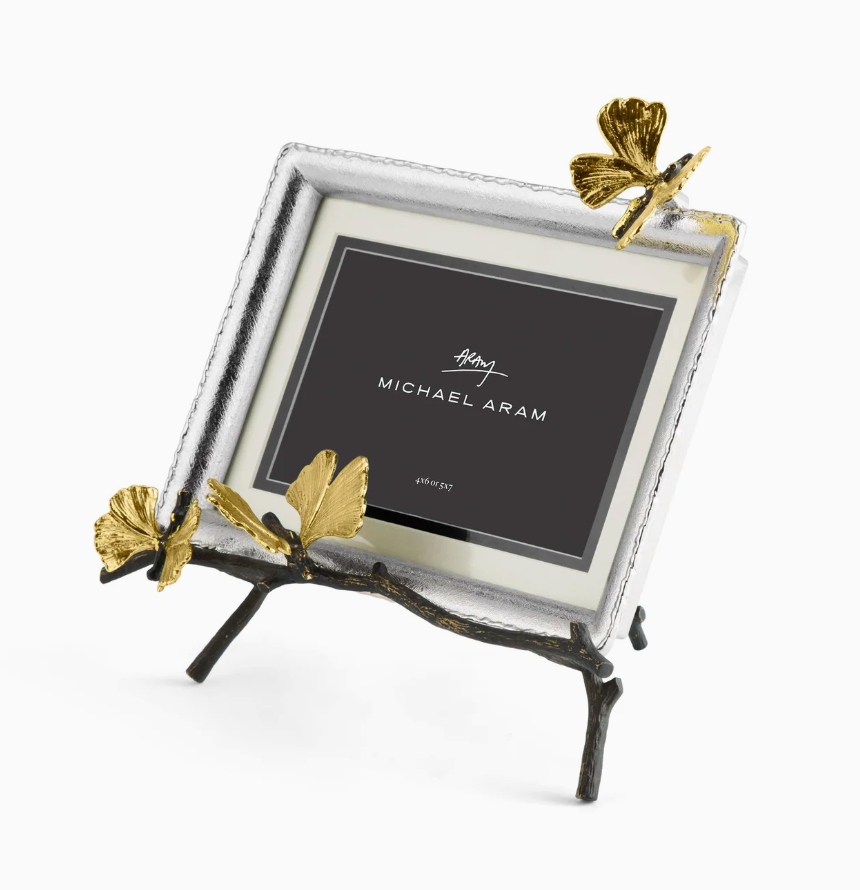 Butterfly Gingko Easel Frame