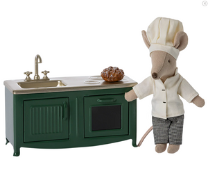 Kitchen, Mouse - Dark Green