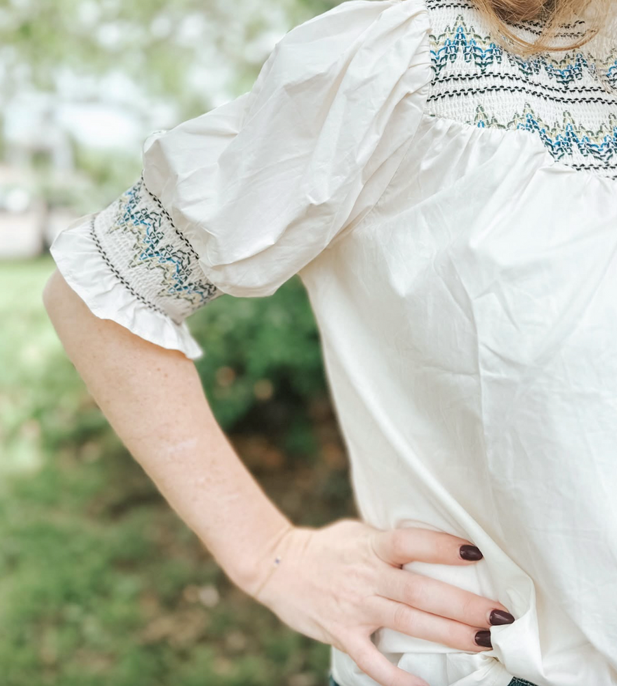 The Nicole Shirt Cream