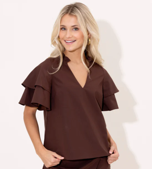 Sandra Top Chocolate
