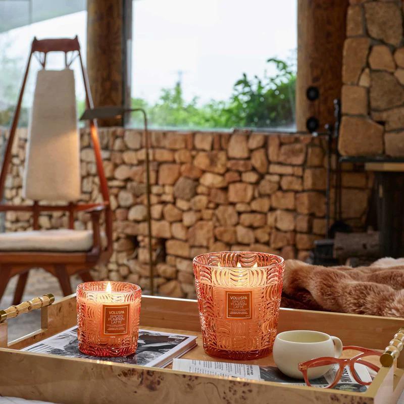 Spiced Pumpkin Latte 3 Wick Hearth Candle