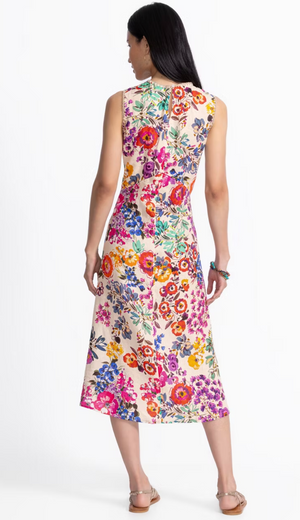 Lonen Chevron Tank Dress - Evalon