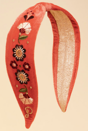 Art Deco Floral Headband