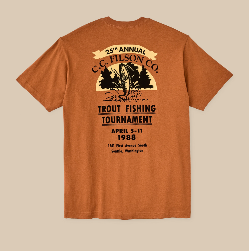 Frontier Graphic T-shirt Storm Bourbon / Tournament