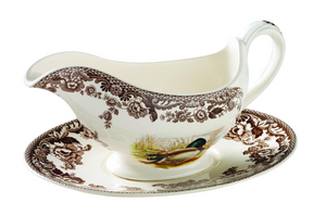 Woodland Sauce Boat & Stand
