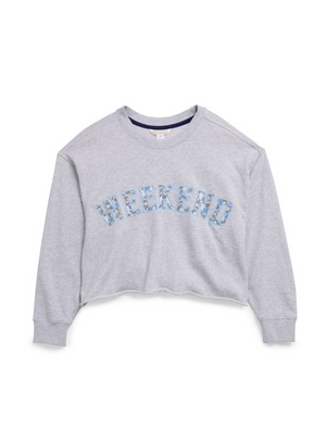Weekend Lounge Sweatshirt, Grey