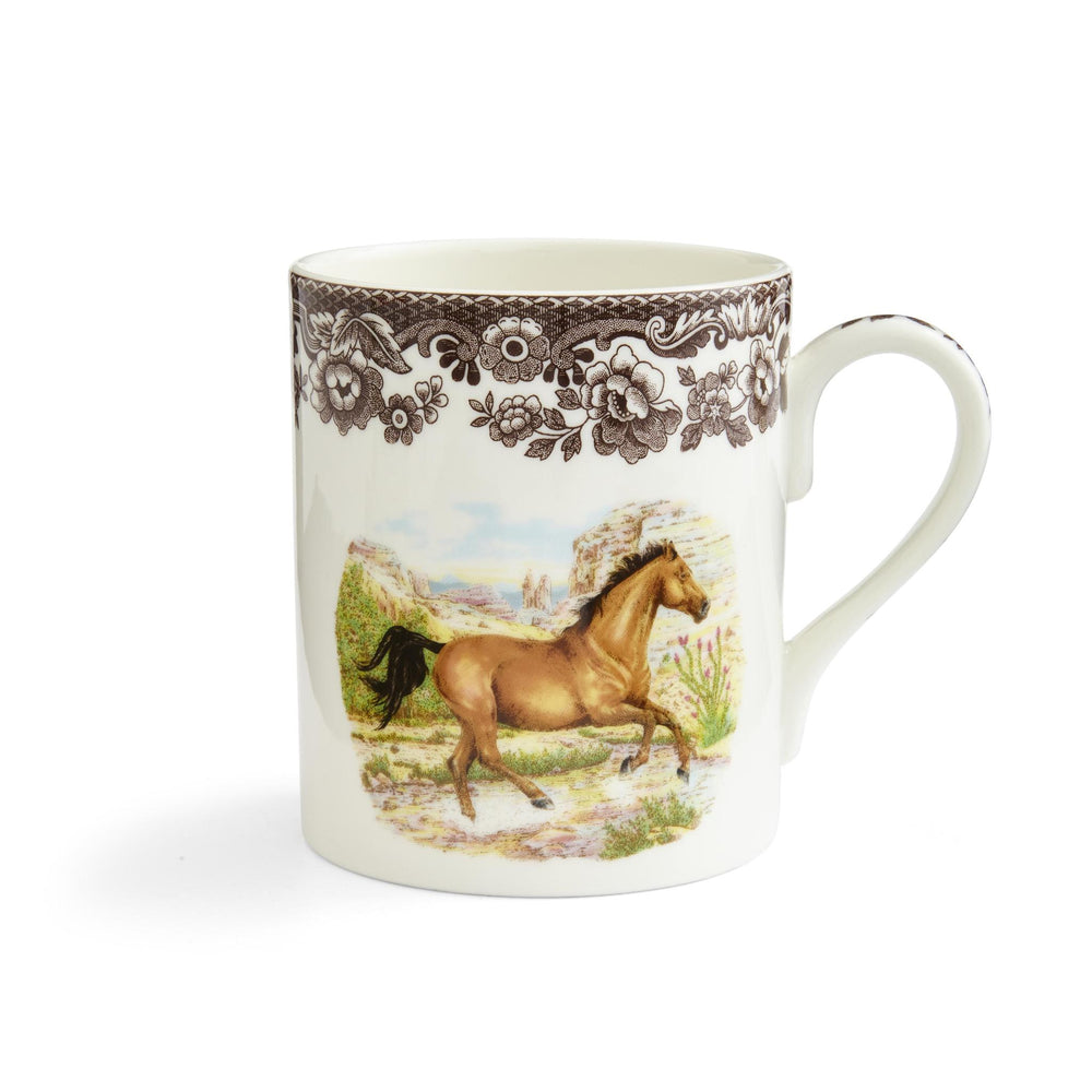 Woodland Horses Mug American quarter horse