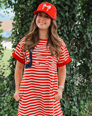 Baseball Bow Trucker Hat