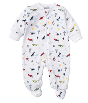 Aviators Footie w/Zip