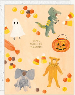 Happy Trick or Treating - Halloween Card