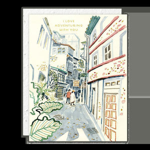 Adventuring With You Love Card