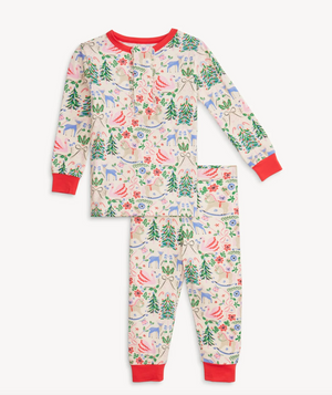 Sugar Plum LS PJ Set
