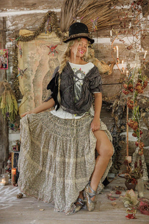 MP 6-30 Floral Chrystal Skirt