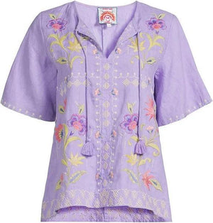 Ruffle Sleeve Field Blouse - Calista