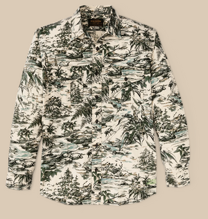 Filson X Housefly Washed Feather Cloth Shirt
