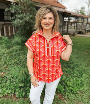Poppy Pullover Scallop