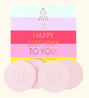Birthday Shower Steamers