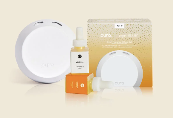 Volcano and Pumpkin Dulce Pura Smart Home Diffuser Kit, Single V4