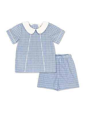 Adam Short Set Billings Blue Plaid
