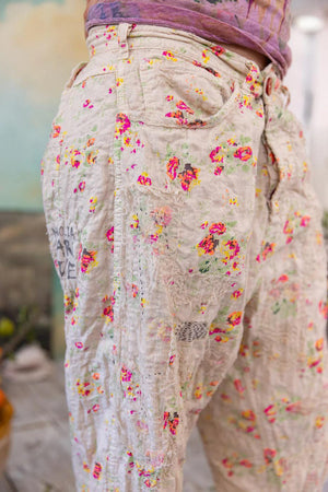 MP 8-14 PANTS 498 Cotton Linen Miner Pants Circus Rose