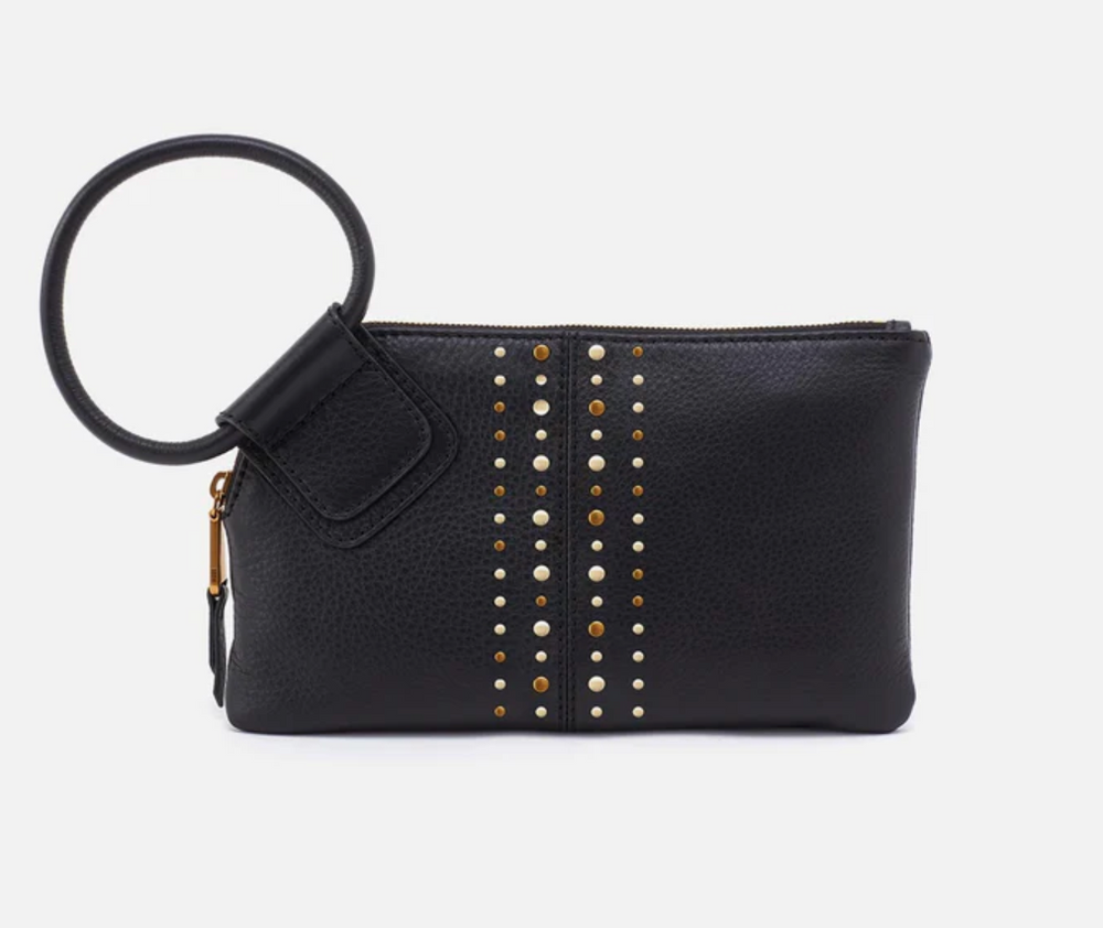 Sable Wristlet Black W/ Studs